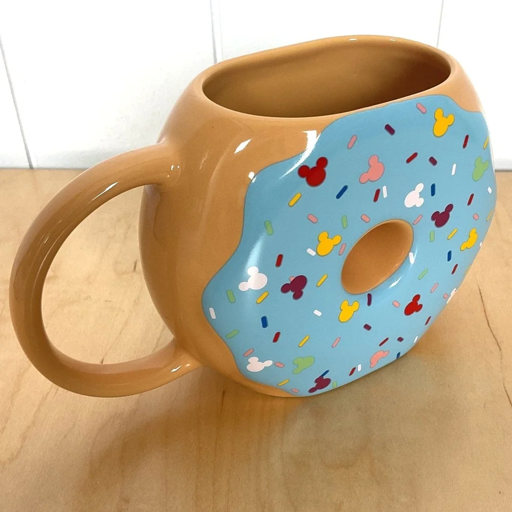Disney Mickey Mouse‎ Ceramic Donut Shaped Mug